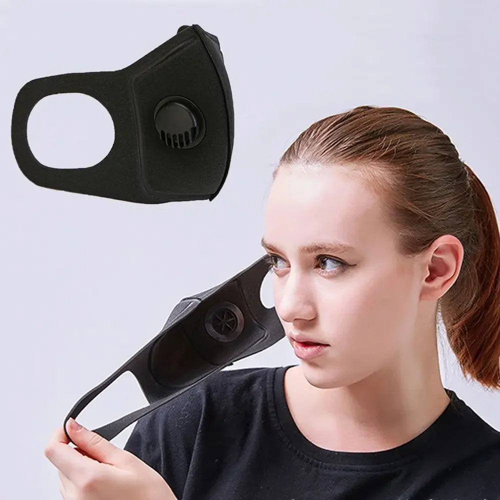 Reusable Black Anti Dust Mask