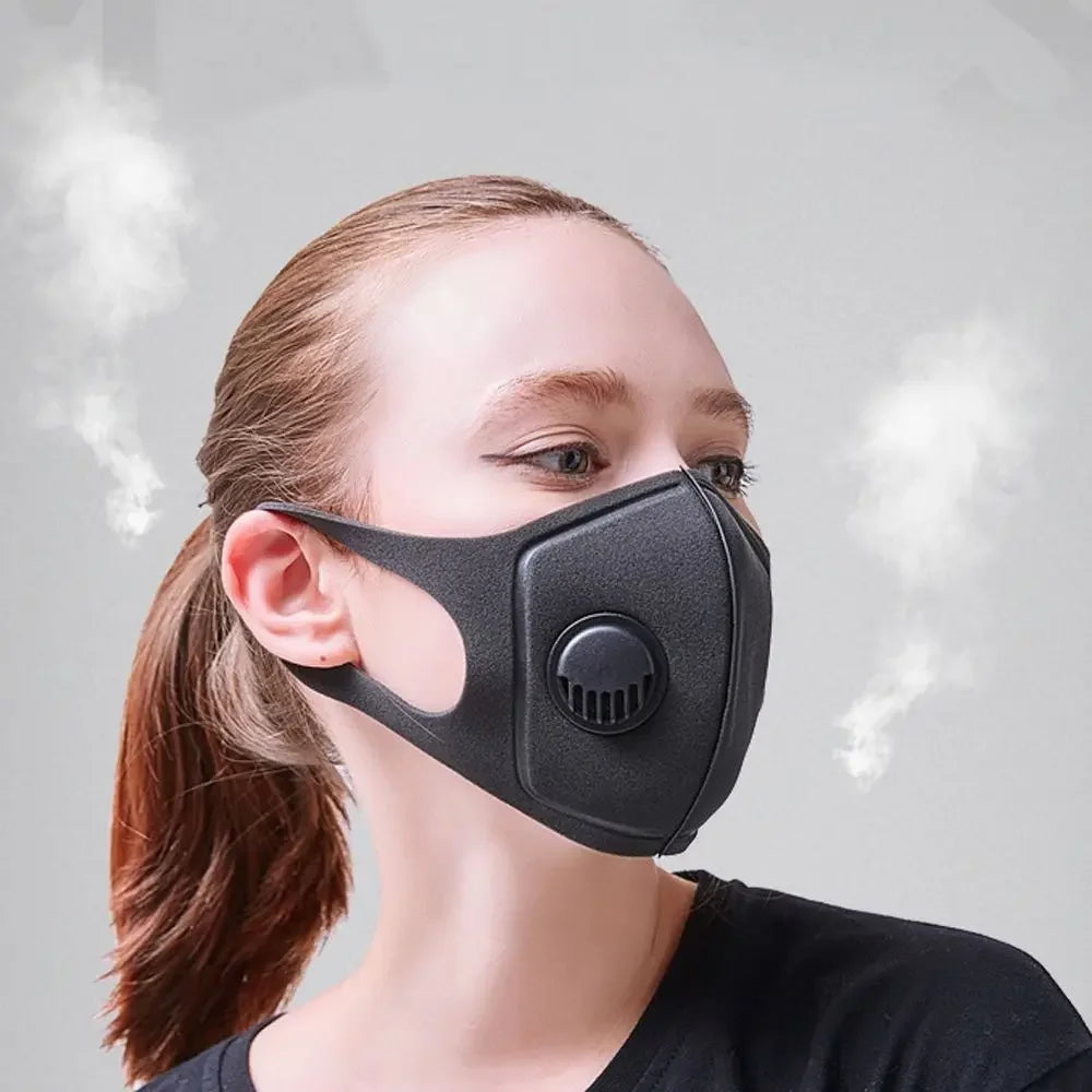 Reusable Black Anti Dust Mask